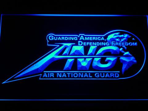 US Air Force Air National Guard Initials LED Neon Sign